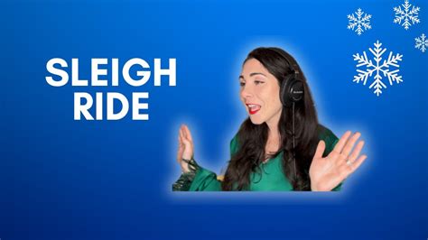 sleigh ride youtube|performers who sing sleigh ride.